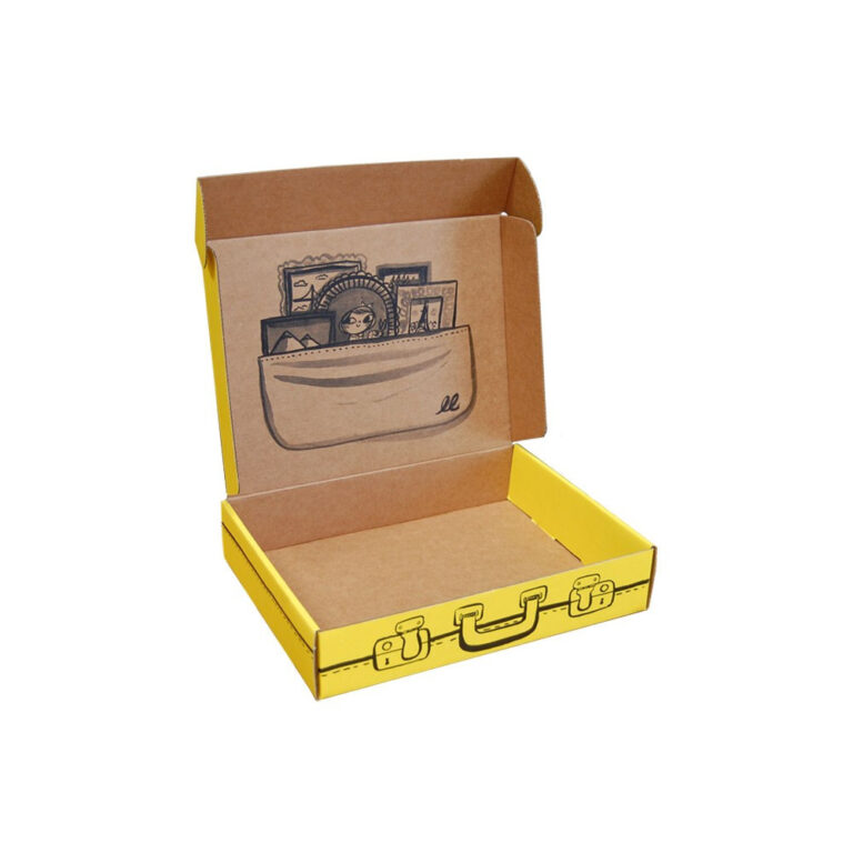 Custom Printed Shipping Box-Lately Lily