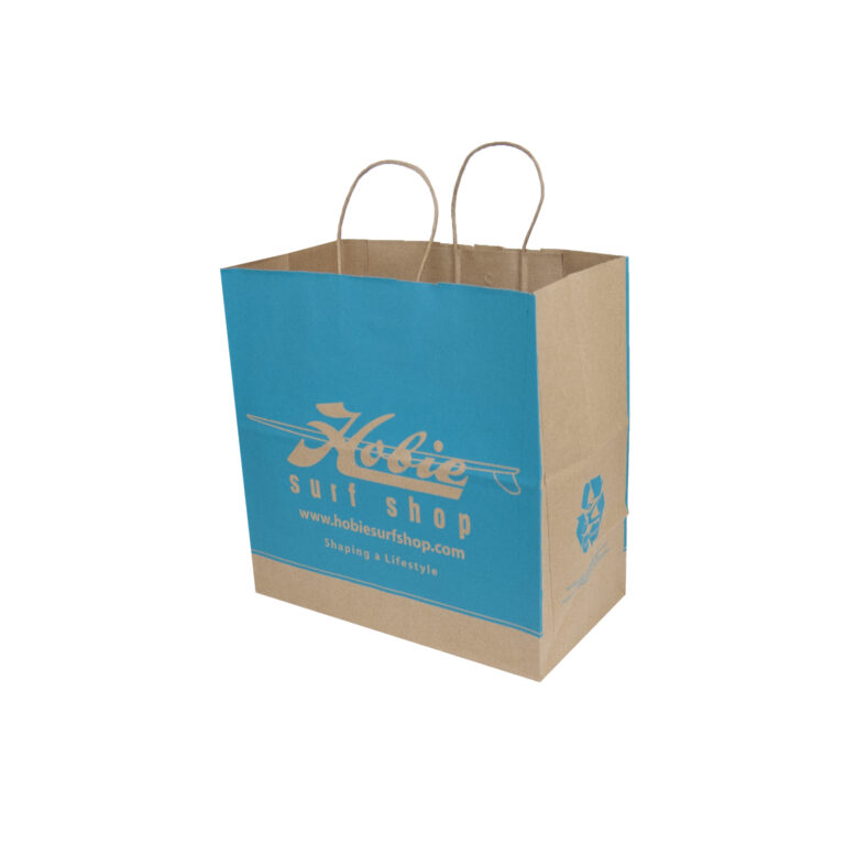 eco-friendly natural kraft paper bags